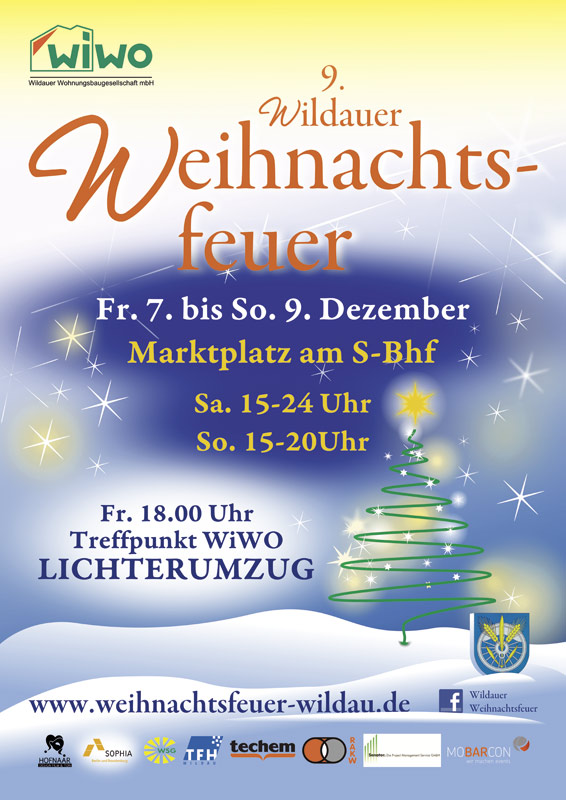 9 Wildauer Weihnachtsfeuer Plakat 2012